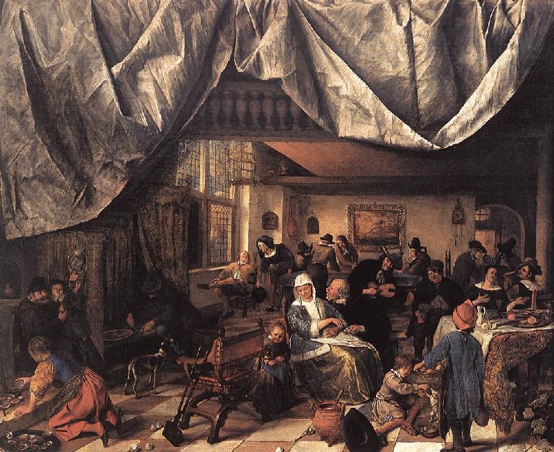 Jan Steen The Life of Man Germany oil painting art